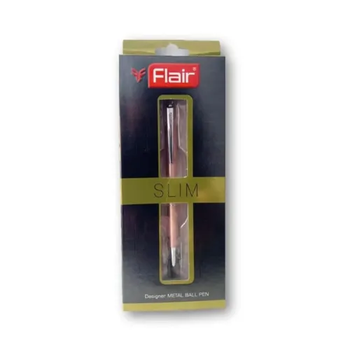 [GS195] Flair Slim Designer Metal Ball Pen – Blue Ink 