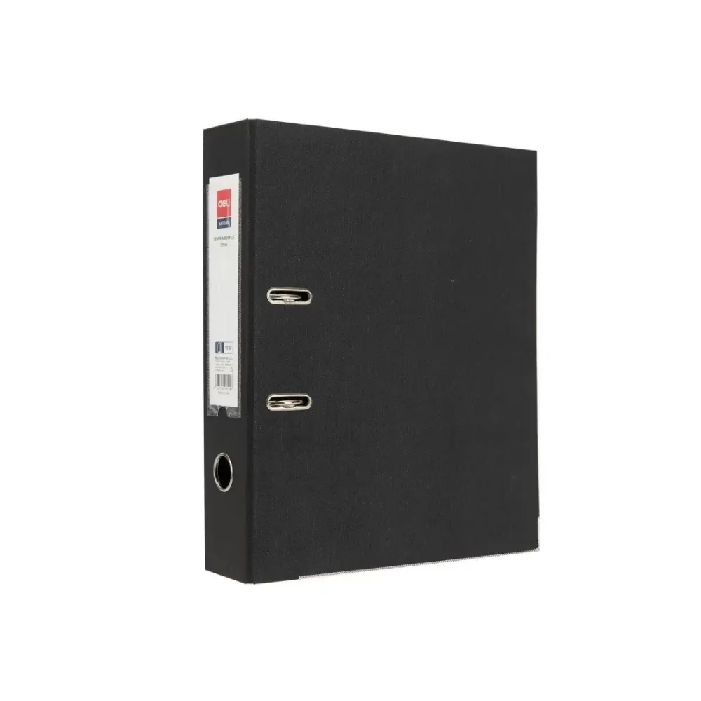 Deli Lever Arch File – A4 / FC Size – Heavy-Duty Document Storage File with Lever Mechanism