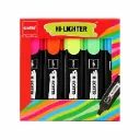Cello Hi-Lighter (Pack of 5, Vivid Colors)