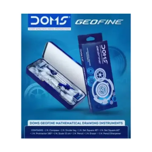 DOMS GEOFINE Geometry Box (Light Blue) 