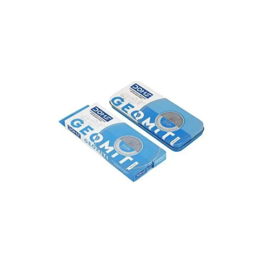 [GS153] DOMS GEOMITI (New Edition) Mathematical Drawing Instruments Box – Blue 