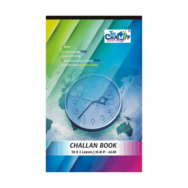 Challan Book – White Paper 