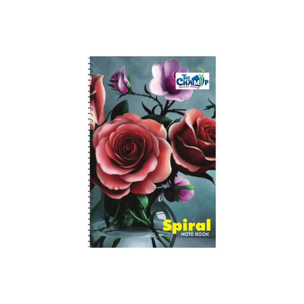 The Champ Spiral Rough Notebook – 292 Pages Premium Writing Pad for Rough Work & Practice