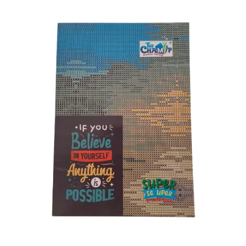 The Champ A4 Notebook 120 Pages Super se Uper 