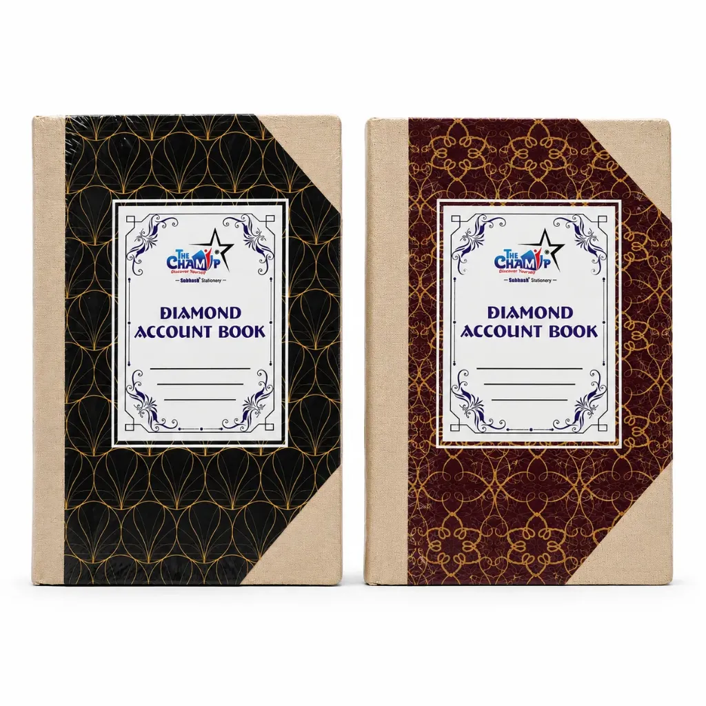 [SGSO-08] The Champ Diamond Account Register Book for Bookkeeping, Financial Records, Office, Business, Shop & Commercial Use