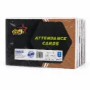 The Champ Attendance Card Pack of 6 (100 Cards Each) | Employee Attendance Card | Staff Time Record Card for Office, Factory, Warehouse & Business Use