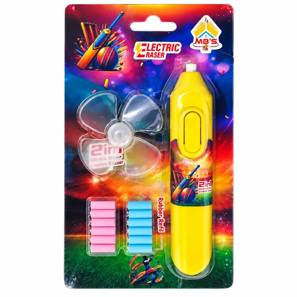 [GS913] Electric Eraser 2 in 1 | Battery Operated Precision Eraser for Drawing, Sketching & Art