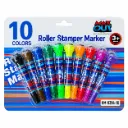 Barby Dog Roller Stamper Marker Set of 10 Colors