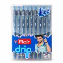 Flair Drip Gel Pen Pack of 10 | Smooth Writing Gel Pens for School, Office & Everyday Use