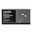 Camlin Bold-E Permanent Marker Pack of 10 | Bold Marking Pens for Office, School, Warehouse & Business