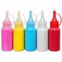 Rangoli Colours Pack of 10 | Multicolour Rangoli Powder for Diwali, Festivals & Home Decoration