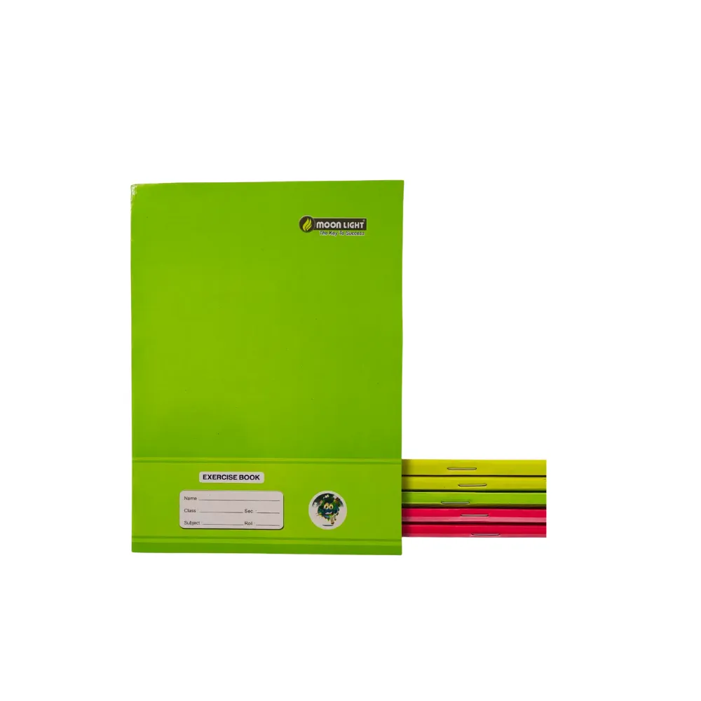 [GS865] English Notebook (Four Line) – Pack of 6 – A5 Size – 168 Pages Each – Soft Cover